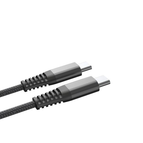 Type C To Type C 2.0 Braided 480Mbps 3m USB C Cable Charger 5V 3A