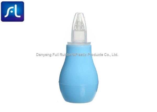 Blue PVC / TPE Baby Nasal Aspirators Medical Grade Light Weight