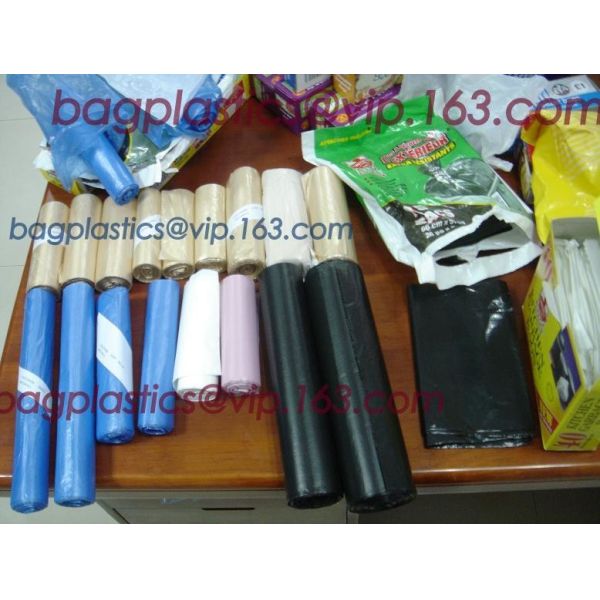 Gallon Trash Bags Small Garbage Bags Waste Basket Bin Liners Bags for Bathroom, Kitchen, Office, Home Bedroom,Car-Clear