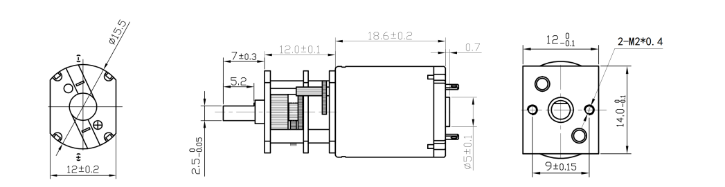 13MM Small Electric 12V DC Gear Motor Mini 050 030 Geared Motors For Smart Lock And Toys