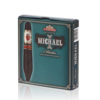 OEM Box Structure Custom Design Rigid Cardboard Material CMYK Colors Printing Box Packaging for Cigar