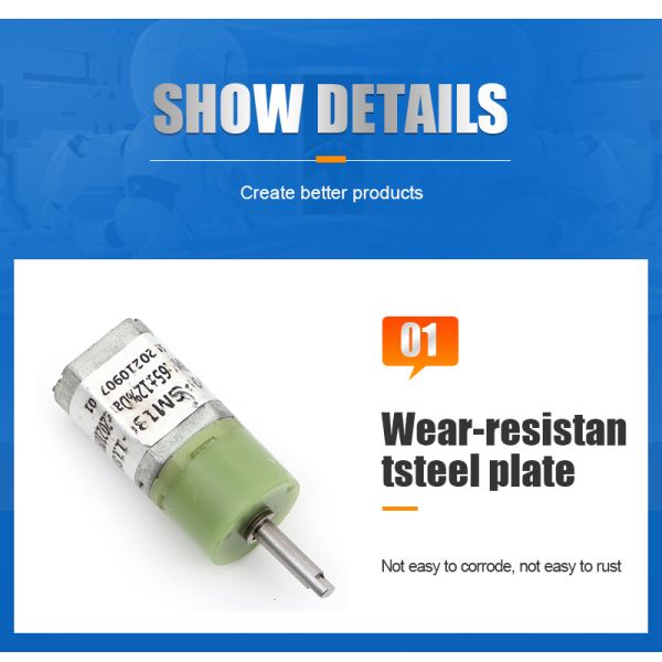 FT-20PGM180 Plastic Planetary Gearbox 3V-24V For Smart Home Appliance
