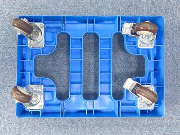 Plastic  Dolly For Tote Boxes Stackable Industrial Warehouse