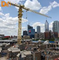 Used XCMG 6515-10 Tower Crane Flat Top 10 Ton Crane For Building Construction