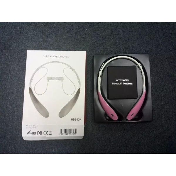 Tone HBS-800 HBS 800 Electronical Sports Stereo Bluetooth Wireless Headset Earphone Headphones for LG iphone Samsung