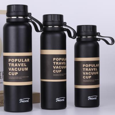 Custom Double Wall Vacuum Stainless Steel Water Bottle Tumbler With Lids Featuring Logo Design