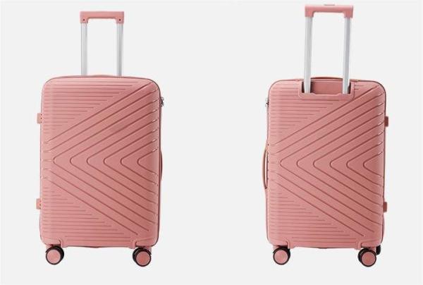 Customization 4 Piece Hard Shell Luggage Sets PP Suitcase For  Bussiness Trip