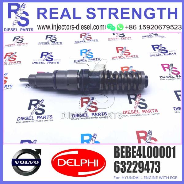 Conjunto de bocal de 4 pinos Unidade eletrônica diesel injetor de combustível BEBE4L00002 BEBE4L00001 para motor diesel