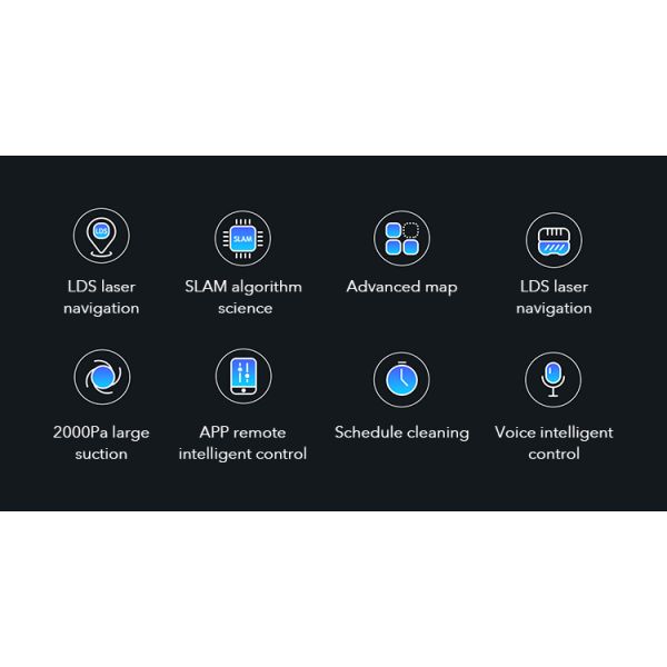 TROUVER Finder Robot Vacuum Cleaner For Home Automatic Sweeping Dust Sterilize TROUVER Portable Vacuum Cleaner