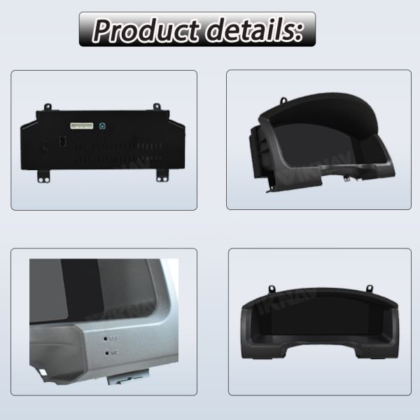 LCD цифровой приборный панель для Toyota Land Cruiser 2008-2019