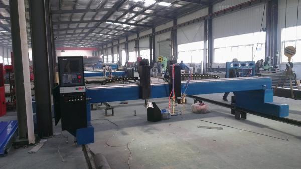220V CNC Plasma Flame Cutting Machine 4000mm For Steel Plate Sheet