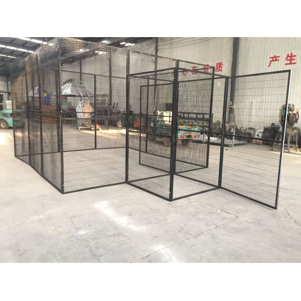 Welded Wire Lifestyle Deluxe Metal Bird Aviary Powder Coated Black Color