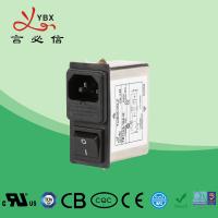 filtro eléctrico del poder de la EMI 250VAC, línea filtro anti-ruidos de la CA del zócalo del IEC 320 para la televisión