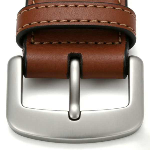 304 Stainless Steel Square Belt Buckles Polished Single Prong Strap Buckle
