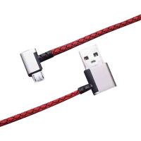cable de carga rápido del cable de datos de la aleación del cinc de 2.1a USB 2,0 1Meter Android