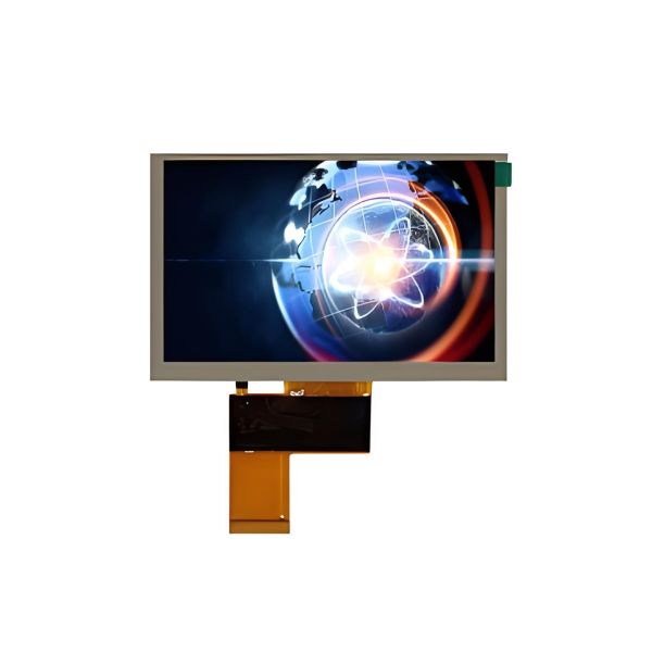 5.0 Inch IPS WVGA Automotive Car LCD Panel 800×480 Pixels RGB LVDS Interface