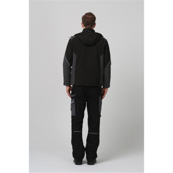Breathable регулируемая куртка Softshell кромки отделяемая