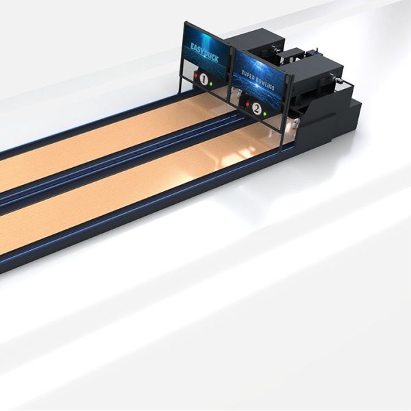 Inflatable Human Bowling Lane With Bowling Pins Set For Fitness Exercise Body 4