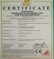 Новый крен пола листа палубы условия формируя систему управления ПЛК машины