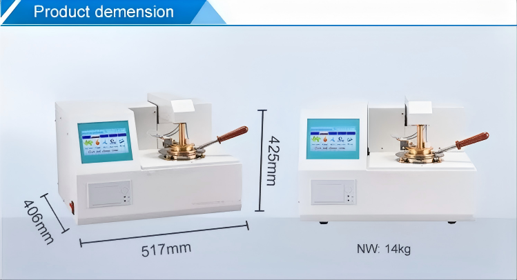 Automatic Closed Cup Flash Point Tester Pensky-Martins Oil Flash Point Testing Instrument