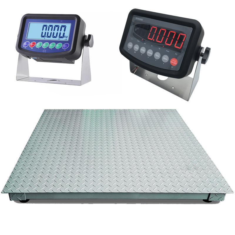 Thick Platform Plate Industrial Floor Scale XH8720 3000kg Digital Electronic Platform Scale with Material Multi-Function