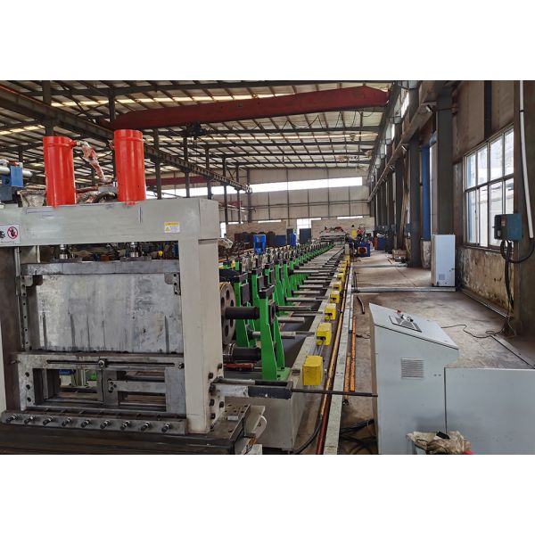 Galvanized Steel Coils Cable Tray Manufacturing Machine With 45# Steel Shaft