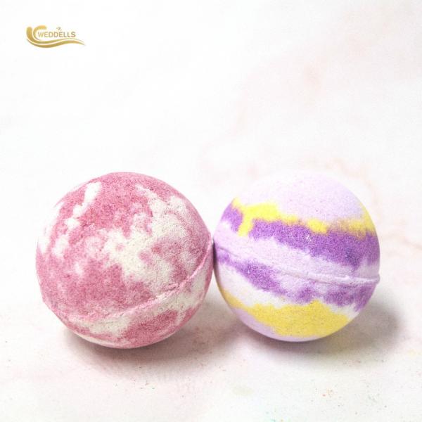Handmade Colorant Bubble CBD Organic Bath Bombs For Bathroom Natural Vegan