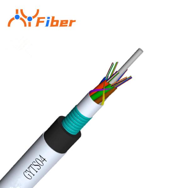 GYTS04-48B1 48core Armored Fiber Optic Cable Anti Rodent Anti Termite  4-144 Core