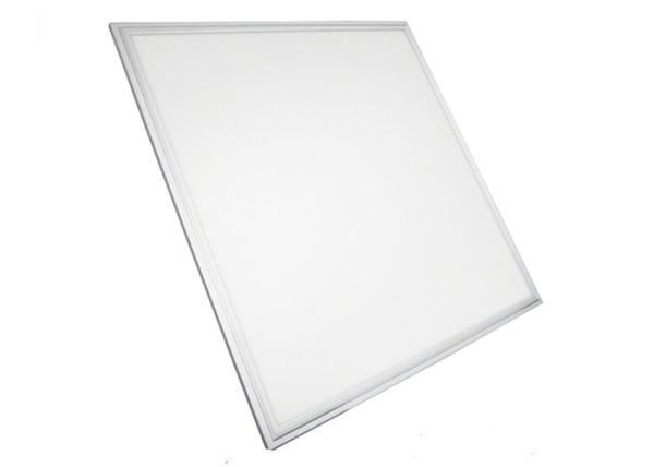 600mm Square Led Surface Panel Light , 36w Sliver Aluminum White Ceiling Lights 