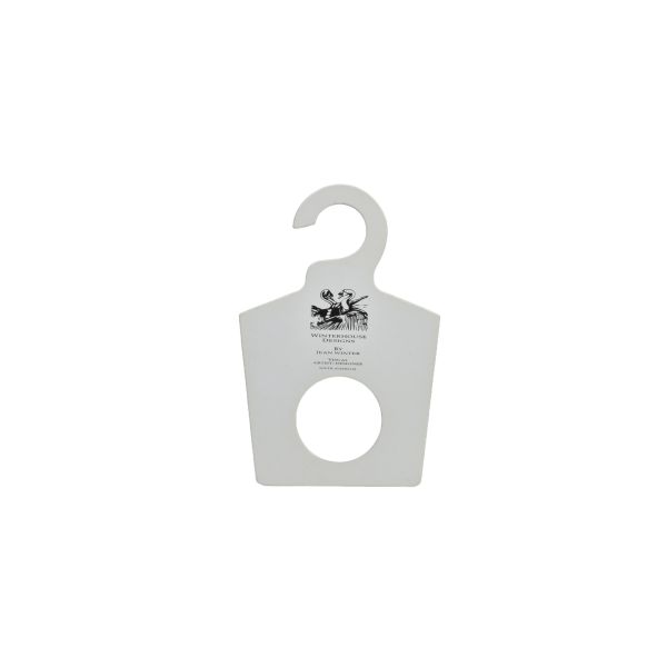 Customized Recycled Paper Baby Hangers Cardboard Scarf Hanger Two Layers For Store