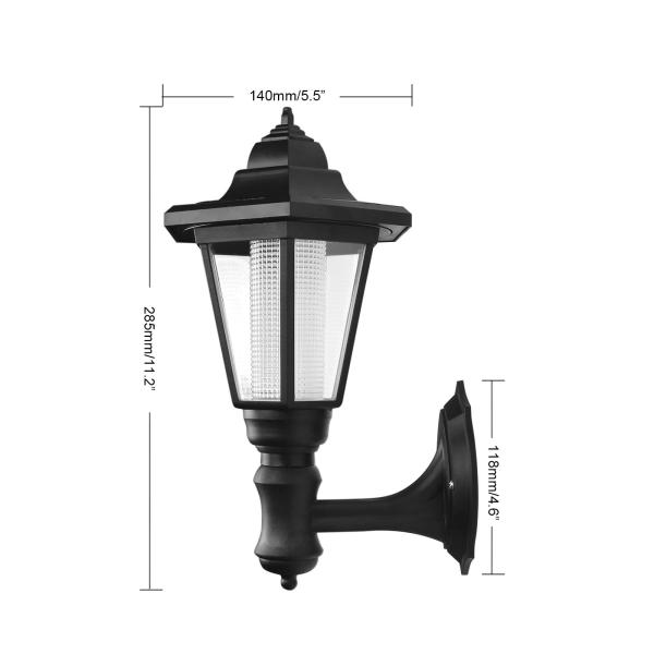 3200K IP44 Solar Motion Sensor Wall Light 1000mAh For Garden