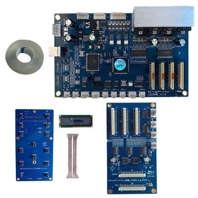Impressora de cristal Board Inkjet Printer da etiqueta da única cabeça TX800 para a impressora UV do tela plano pequeno DTF da pintura de parede