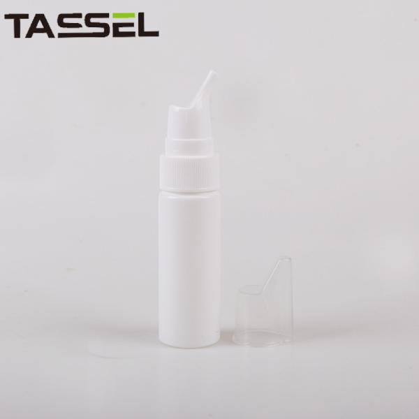 Plastic Medical HDPE Bottle Screw Sealing Type Nasal Rotation Spray Bottle