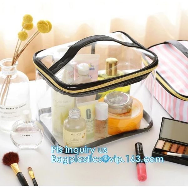 PVC Clear Tote Bags shopper shopping bag, pvc large plastic shopping bag, Matte Glossy Eco Laminated Customized Handled