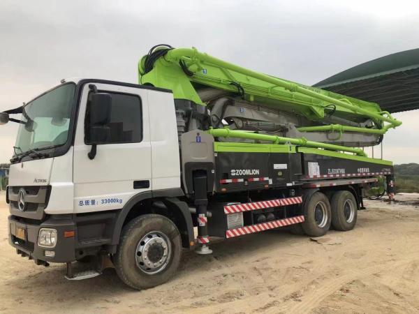 2012 Zml 47m Pompe à béton sur camion Benz et équipement lourd avec service après-vente