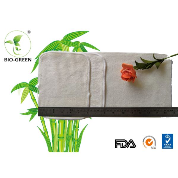 Reusable Bamboo Organic Baby Wipes , Washable Bamboo Reusable Cloth Wipes