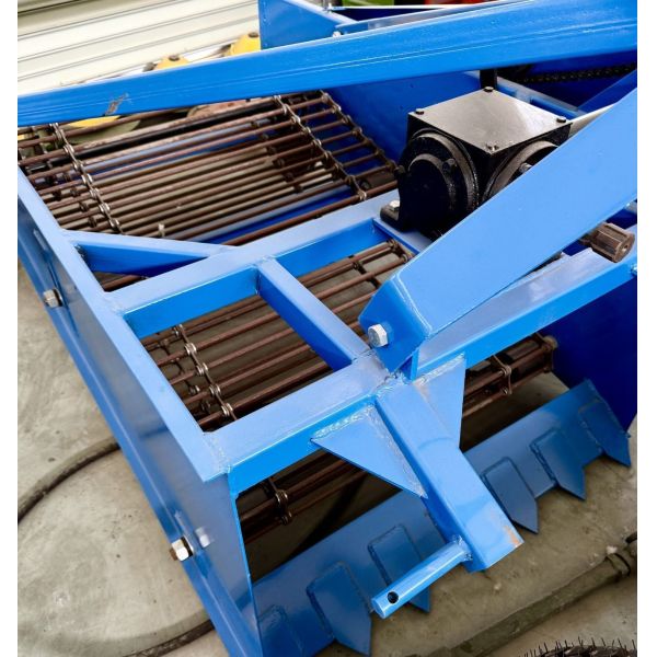 Máquina de recolección de patatas con cinta transportadora de 0,8 m