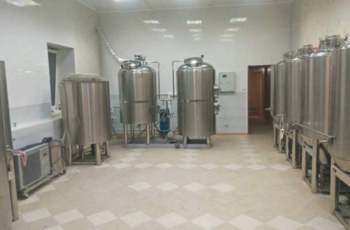 Bar 500l Brewery Equipment Beer Fermenting Micro Brewing Machine