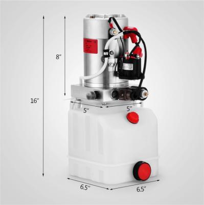 Vertical mounting type 12 volt custom made hydraulic power unit