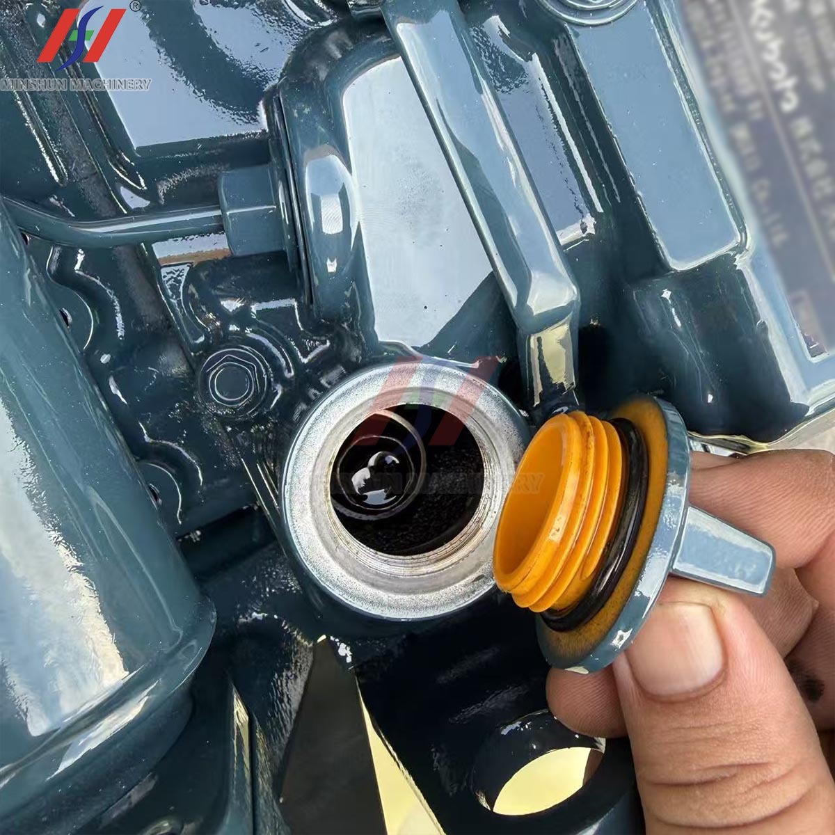 V3307-DI-T-ET04e Diesel Engine Motor 54.6kw 2200rpm 1G398-32000 Excavator Part For Kubota V3307