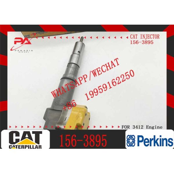 1563895 1697408 Engine Parts Fuel Injector 156-3895 169-7408 171-9704 For CAT Caterpillar 3412 1719704 engine