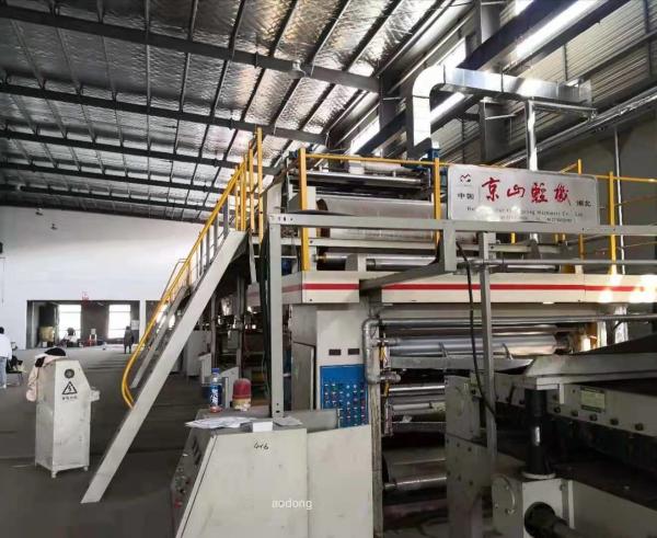 1800mm Second Hand Corrugated Machine With 0.8Mpa-1.25Mpa Steam Pressure