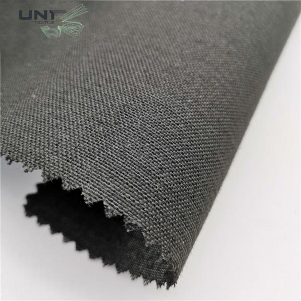 50m - 200m Length Hair Interlining Fabric Shrink Resistant For Suit