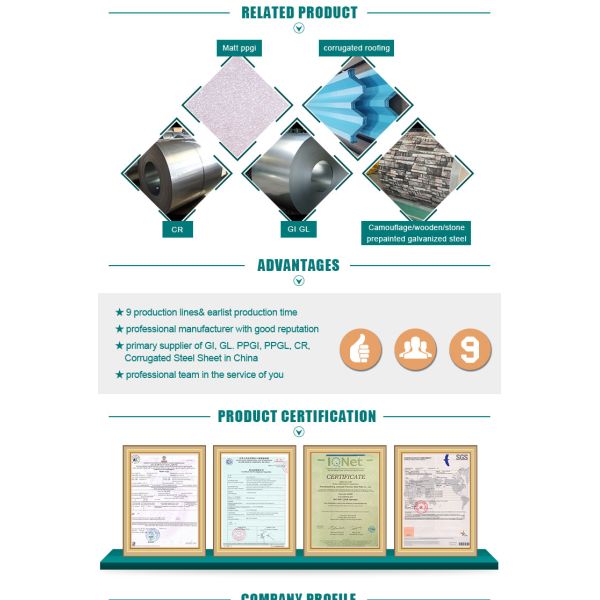 SGCC Cold Rolled Hot Dipped GI Galvanised Steel Coil Flat Shape