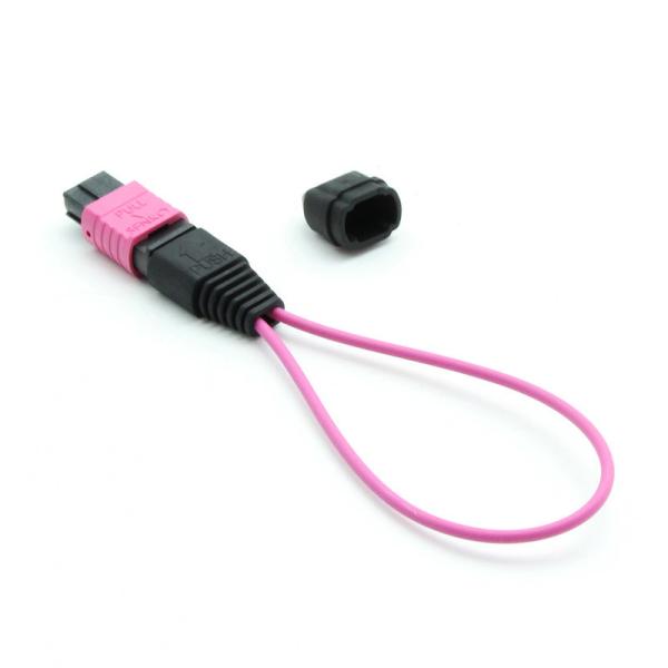OM3 Multimode Fiber Patch Cord 50 125um MPO Loopback