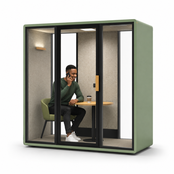 Quiet Space Portable Work Pod Privacy Booth For Commercial Office
