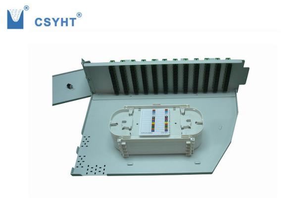 120FO 3U ODF Fiber Optic Patch Panel Rack Mount Rotary Type 440x396.2x131.9mm