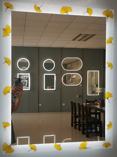 СИД цвета эмали антиквариата утюга бронзовое осветило зеркало с Demisting функцией 36W