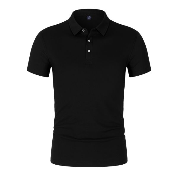 Custom Polo Shirt Print Or Embroidery Design Logo High Quality Cotton Polyester Men'S Golf Business Polo Shirt