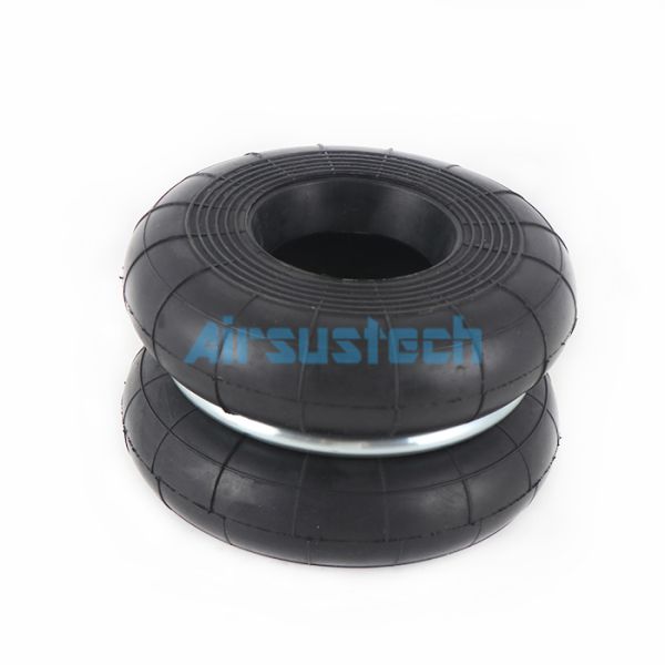 Yokohama S-120-2R Double Convoluted Punch Air Spring AIRSUSTECH F-120-2 Air Bag